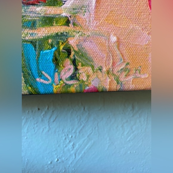 A colorful painting print for a Bohemian House style . - Picture 3 of 3